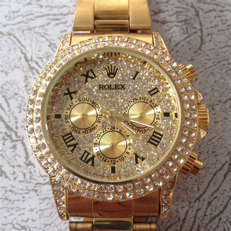 rolex watch gold mens cheap|all gold rolex men's.